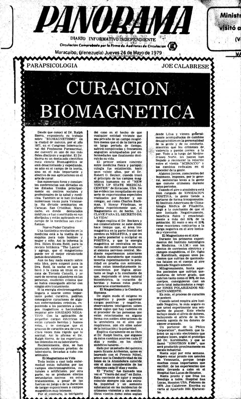 Biomagnetic Healing / Curación Biomagnética