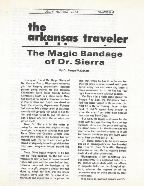 The Magic Bandage of Dr. Sierra
