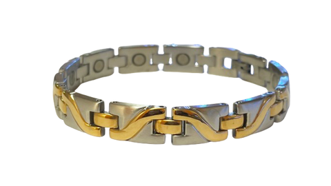 Silver/SH Gold Swirl Wide