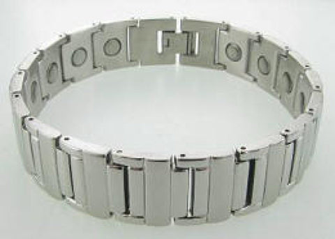 Silver Rolex Titanium Magnetic Bracelet