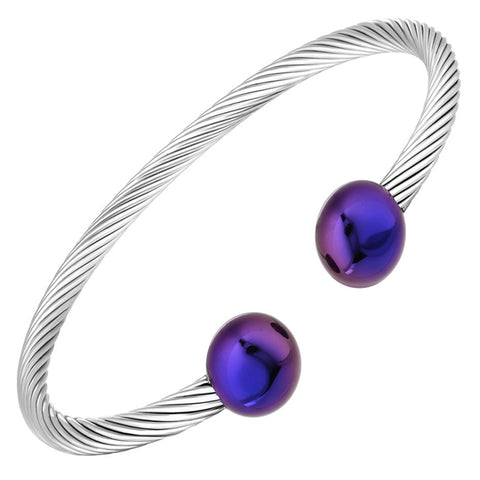 All Stainless CUFF Black End