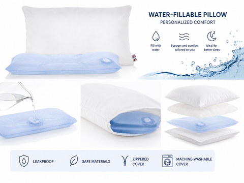 Almohada de agua Tri-Core®
