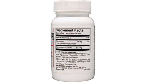 Glicinato de magnesio 500 mg