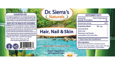 Hair, Nail & Skin