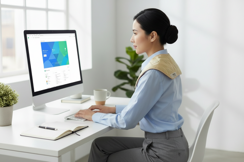 Coussin magnétique pour épaules - Slim