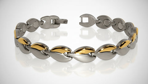 Silver or 2 Tone Leaf B & N Set