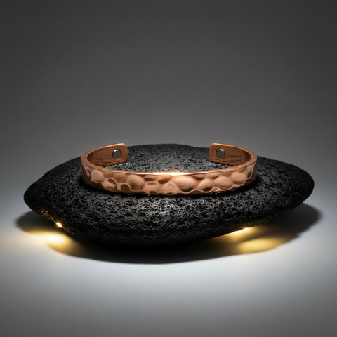 Copper Hammered Cuff