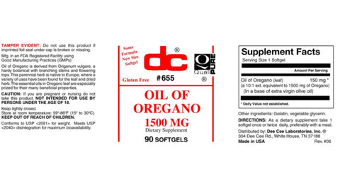 Oil of Oregano