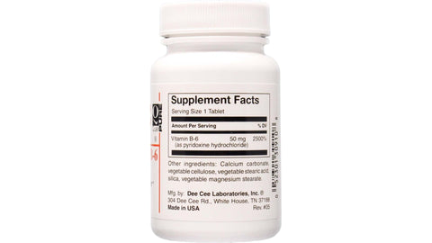 Vitamin B-6 50mg
