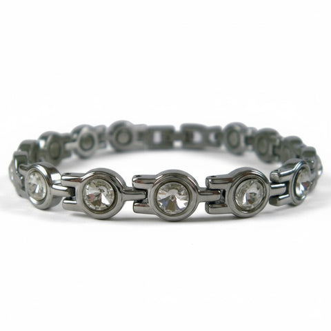 Cristal CZ transparent en argent