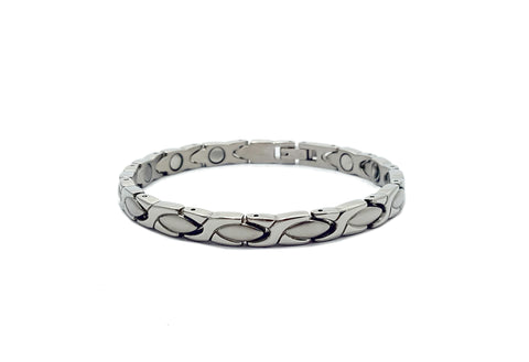 XO Silver Bio Magnetic Bracelet