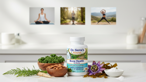 Bone Health & More with ingredients and active lifestyle