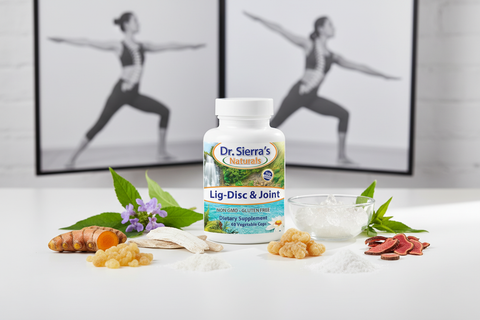 Lig-Disc & Joint with ingredients and active lifestyle
