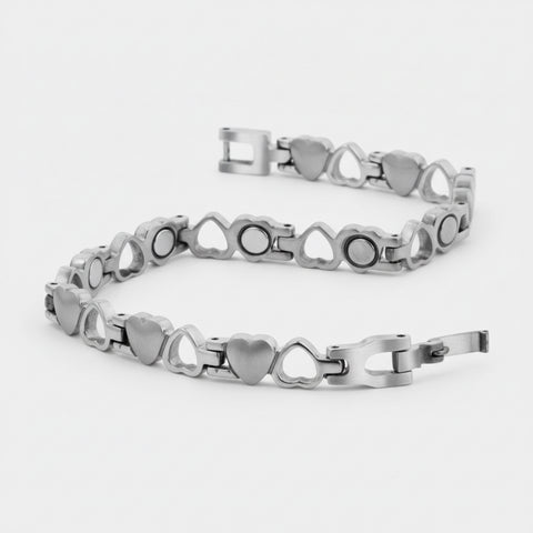 Silver Heart Bracelet