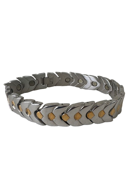 Magnetic SSB Silver Wings and Gold Dot Design