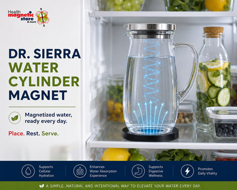 Imán de cilindro de agua del Dr. Sierra