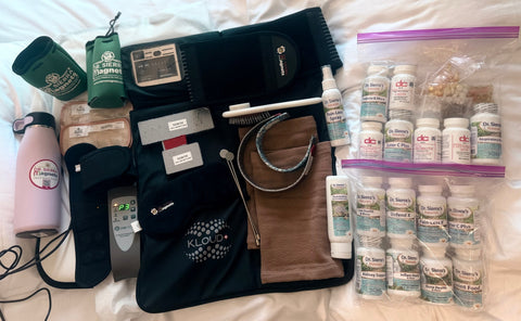How I Travel Across Europe with Magnets, PEMF & Supplements (My Full Packing List)