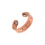 Copper Heart Engraved Ring