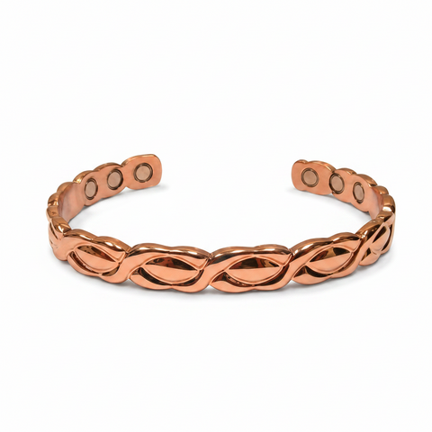 Copper XO Shiny Cuff