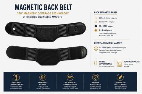 Magnetic Back Belt