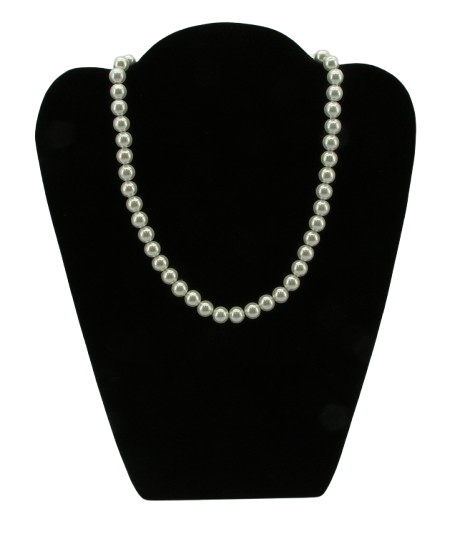 Pearl Necklace 8mm Magnetic White