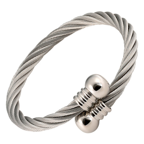 All SS Wire and Ball Ropei Silver