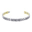 Golfers Silver Rim, Gold in Magnetic Bracelet