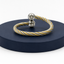Bracelet en corde magnétique – Bicolore et argent