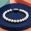 Pearl Bracelet 8mm Magnetic White