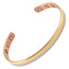 Copper 2 Tone Cuff