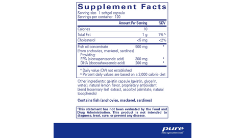 EPA/DHA with lemon