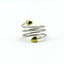 Fat Reducing Ring in Silver Gold End