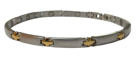 Gold Cross Anklet