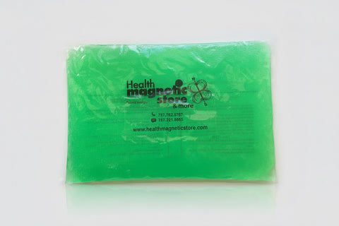 Green product in packaging with 'Health Magnetic Store' branding on a white background