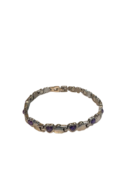 Magnetic SSB Heart Amethyst