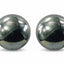 Hematite 9mm Round Earrings