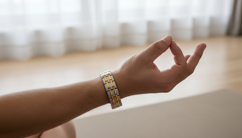 IonicMagnetic  Bracelet Meditation Close-up