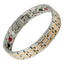 Ions Silver Gold Link 4 in 1 Bracelet