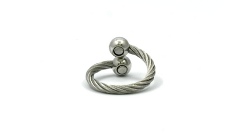 Bague Corde Magnétique – Tout Argent