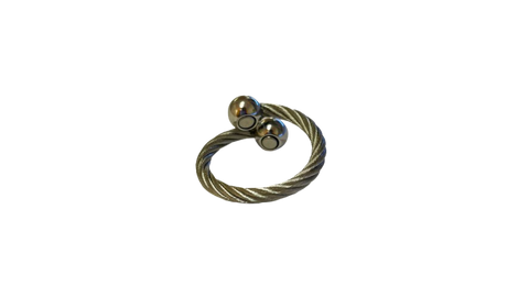 Bague Corde Magnétique – Tout Argent