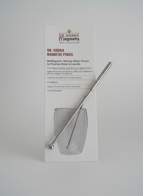 Dr. Sierra Magnets magnetic stirring pencil with packaging on a white background