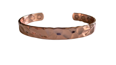 Copper Hammered Cuff