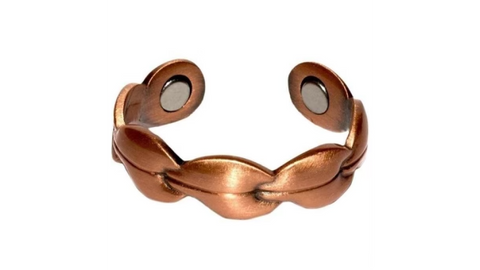 Copper Leaf Ring