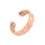 Copper Shiny Hearts Ring