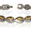 Silver or 2 Tone Leaf B & N Set
