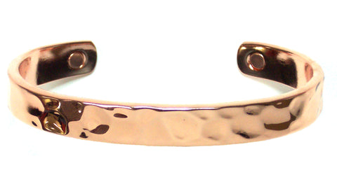 Copper Hammered Cuff