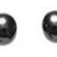 Hematite Round Earrings