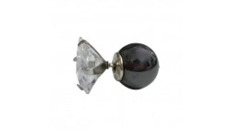 Magnetic Earrings Square CZ