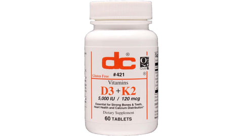 Vitamins D3 + K2