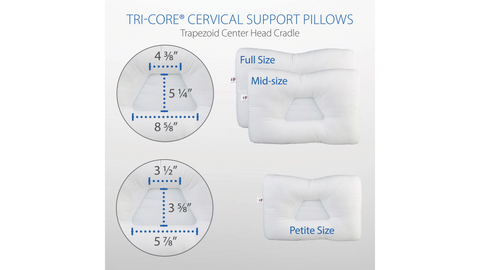 Petite-Core Cervical Support Pillow